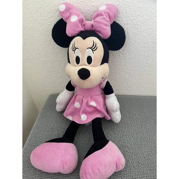 Disney Large Jumbo Minnie Mouse Plush 20'' - Picture 1 of 7